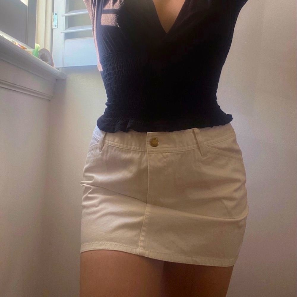 Coach mini skirt